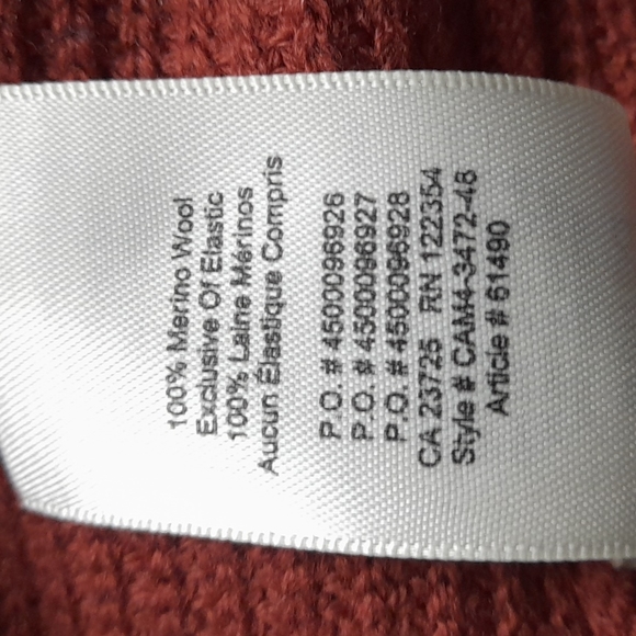 Wilfred Aritzia Long Knit Cardigan XS Brown #137 - Picture 7 of 7